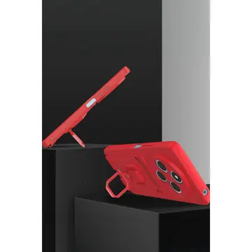 Xiaomi Redmi 14c Kılıf Zuma Kartvizitli Yüzüklü Silikon - Siyah