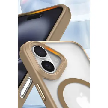 İphone 16 Kılıf Enka Magsafe Silikon Kılıf - Şeffaf