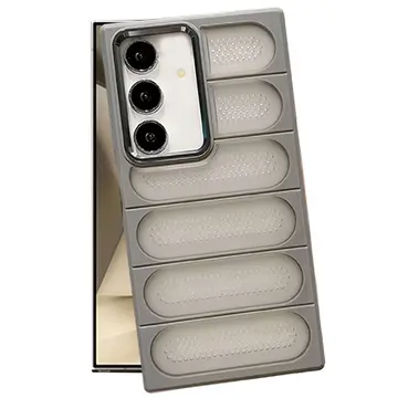 Samsung Galaxy S24 Kılıf Airmax Silikon Kapak - Titan Gri