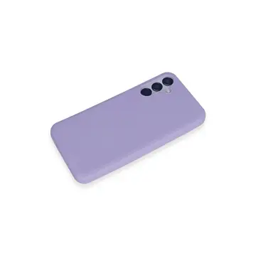 Samsung Galaxy M15 Kılıf First Silikon - Lila