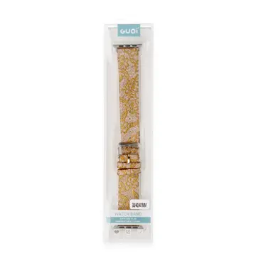 Watch 38mm Creeper Desenli Kordon - Gold