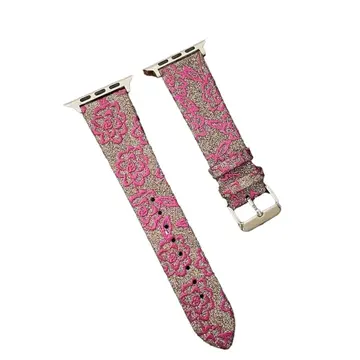 Watch 42mm Creeper Desenli Kordon - Pembe
