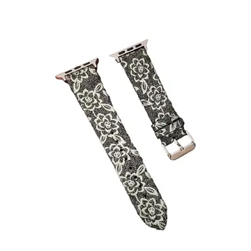 Watch 42mm Creeper Desenli Kordon - Siyah