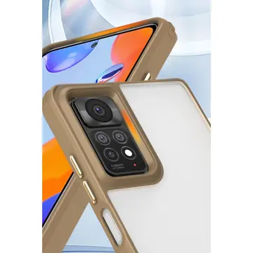 Xiaomi Redmi Note 11 Pro Kılıf Penta Silikon Kılıf - Çöl Titanyum