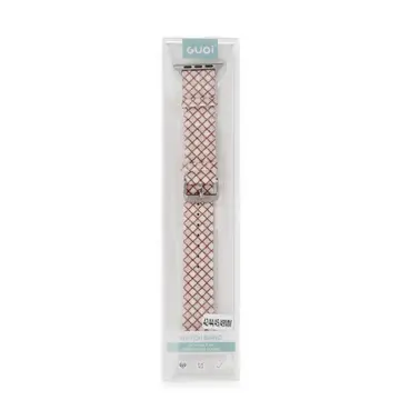Watch 38mm Karo Motif Kordon - Pembe