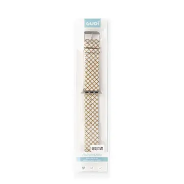 Watch 38mm Karo Motif Kordon - Mavi