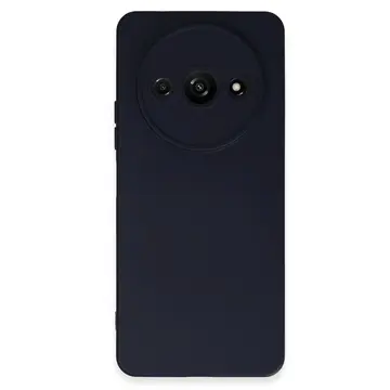 Xiaomi Redmi A3 4g Kılıf Nano İçi Kadife Silikon - Lacivert