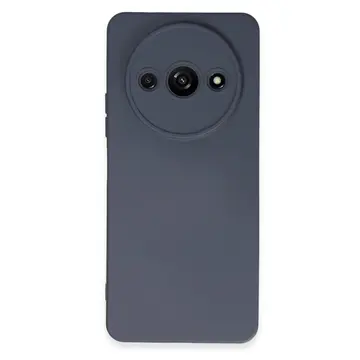 Xiaomi Redmi A3 4g Kılıf Nano İçi Kadife Silikon - Gri