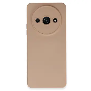 Xiaomi Redmi A3 4g Kılıf Nano İçi Kadife Silikon - Pudra