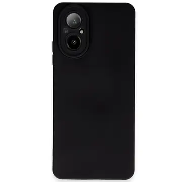 Realme 12 Lite Kılıf Nano İçi Kadife Silikon - Siyah