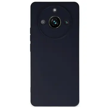 Realme 11 Pro Kılıf Nano İçi Kadife Silikon - Lacivert