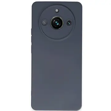 Realme 11 Pro Kılıf Nano İçi Kadife Silikon - Gri