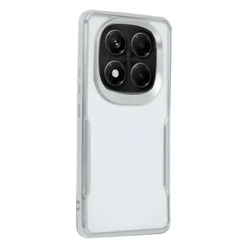 Xiaomi Redmi Note 14 Pro 5g Kılıf Boyi Silikon Kapak - Gümüş