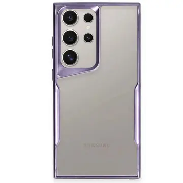 Samsung Galaxy S25 Ultra Kılıf Boyi Silikon Kapak - Derin Mor