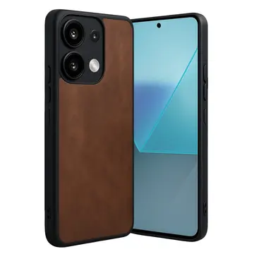 Xiaomi Redmi Note 13 Pro 4g Kılıf Aras Deri Kapak - Taba