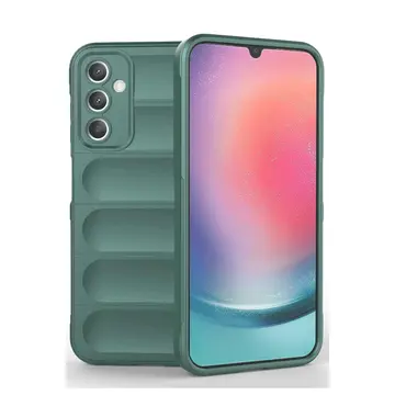Samsung A36 Kılıf Optimum Silikon - Koyu Yeşil