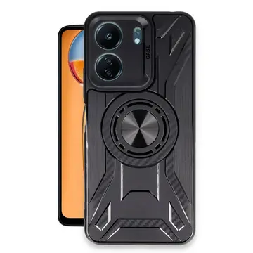 Xiaomi Redmi 13c Kılıf Lincoln Silikon - Siyah