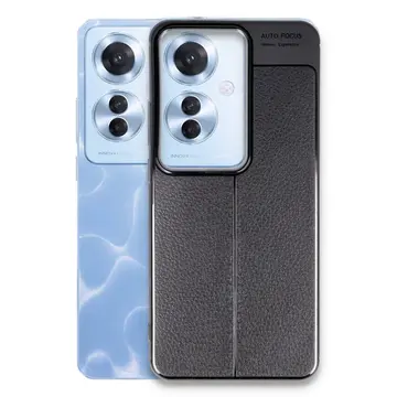 Oppo Reno 11f Kılıf Auto Focus Kapak - Siyah