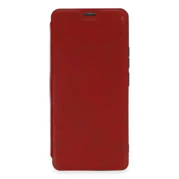 Xiaomi Redmi Note 13 Pro 4g Kılıf Flip Cover - Kırmızı