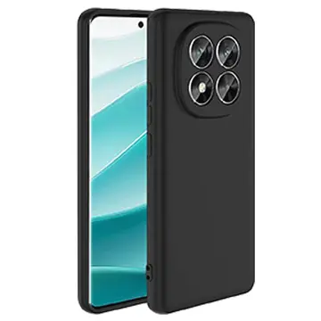 Xiaomi Redmi Note 14 Pro 5g Kılıf Nano İçi Kadife Silikon - Siyah