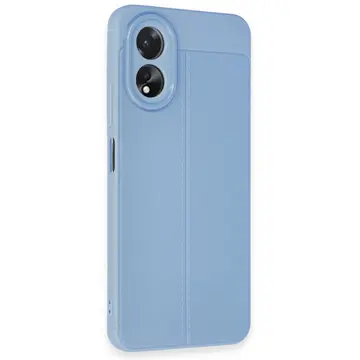 Oppo A38 Kılıf Auto Focus Kapak - Mavi