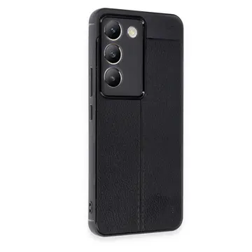 Vivo V30 Lite 4g Kılıf Auto Focus Kapak - Siyah