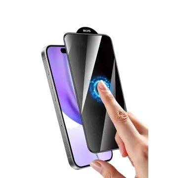 İphone 16 5d Privacy Diamond Hayalet Cam Ekran Koruyucu