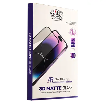 İphone 16 Pro Max Bilvis 3d Mat Cam Ekran Koruyucu