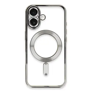 İphone 16 Kılıf Kross Magneticsafe Kapak - Gümüş