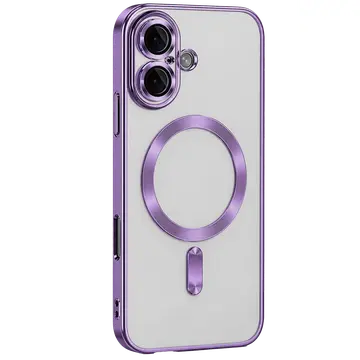İphone 16 Kılıf Kross Magneticsafe Kapak - Mor