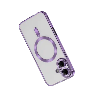 İphone 16 Kılıf Kross Magneticsafe Kapak - Mor