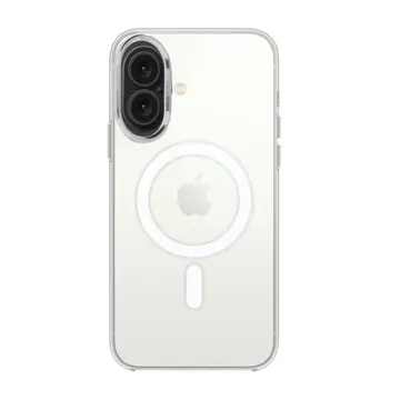 İphone 16 Plus Kılıf Pc Real Magsafe Kapak - Şeffaf