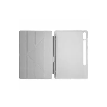 Samsung Galaxy X510 Tab S9 Fe 11 Kılıf Kalemlikli Mars Tablet Kılıfı - Gri