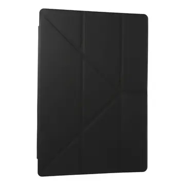 Samsung Galaxy Tab A9 Plus Kılıf Kalemlikli Mars Tablet Kılıfı - Koyu Gri