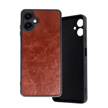 Samsung Galaxy A06 Kılıf Aras Deri Kapak - Bordo