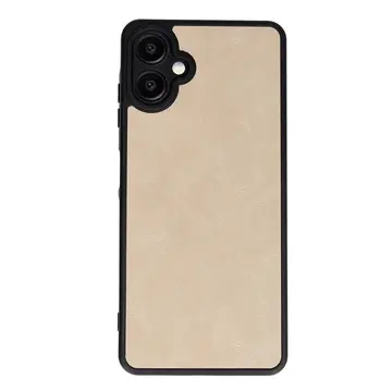 Samsung Galaxy A06 Kılıf Aras Deri Kapak - Pudra