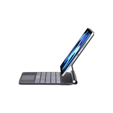İpad Pro 11 (2022) Kılıf X7 Magic Manyetik Klavyeli Tablet Kılıfı - Siyah