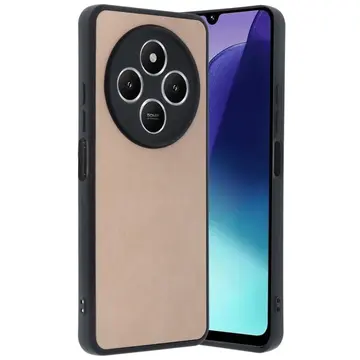 Xiaomi Redmi 14c Kılıf Aras Deri Kapak - Pudra