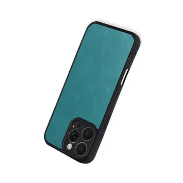 İphone 16 Pro Max Kılıf Aras Deri Kapak - Açık Yeşil