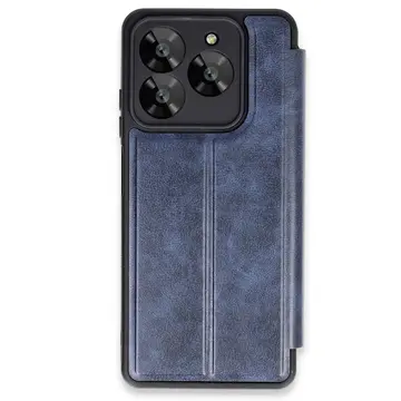 General Mobile Era 30 Kılıf Flip Cover - Lacivert