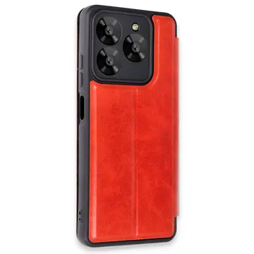 General Mobile Era 30 Kılıf Flip Cover - Kırmızı