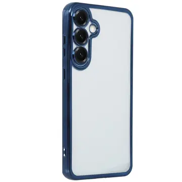 Samsung Galaxy S25 Plus Kılıf Razer Lensli Silikon - Lacivert