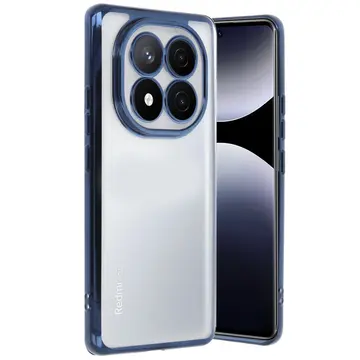 Xiaomi Redmi Note 14 Pro Plus Kılıf Razer Lensli Silikon - Lacivert