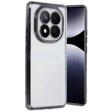Xiaomi Redmi Note 14 Pro 5g Kılıf Razer Lensli Silikon - Siyah