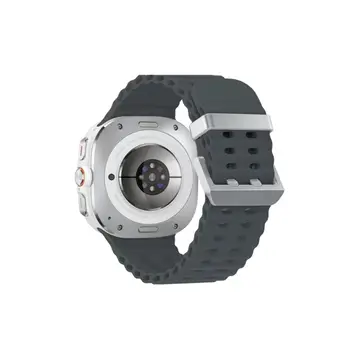 Watch 7 Ultra Kr417 Rug Silikon Kordon - Koyu Gri