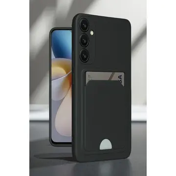 Samsung Galaxy A16 5g Kılıf Kelvin Kartvizitli Silikon - Bordo