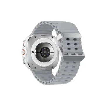 Watch 7 Ultra Kr417 Rug Silikon Kordon - Gri