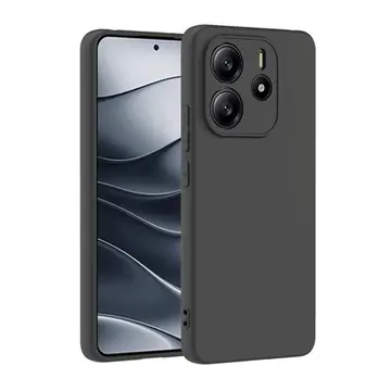 Xiaomi Redmi Note 14 4g Kılıf First Silikon - Siyah