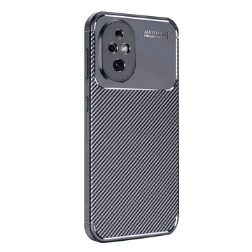 Honor 200 Kılıf Auto Focus Karbon Kapak - Lacivert