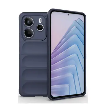 Xiaomi Redmi Note 14 4g Kılıf Optimum Silikon - Lacivert